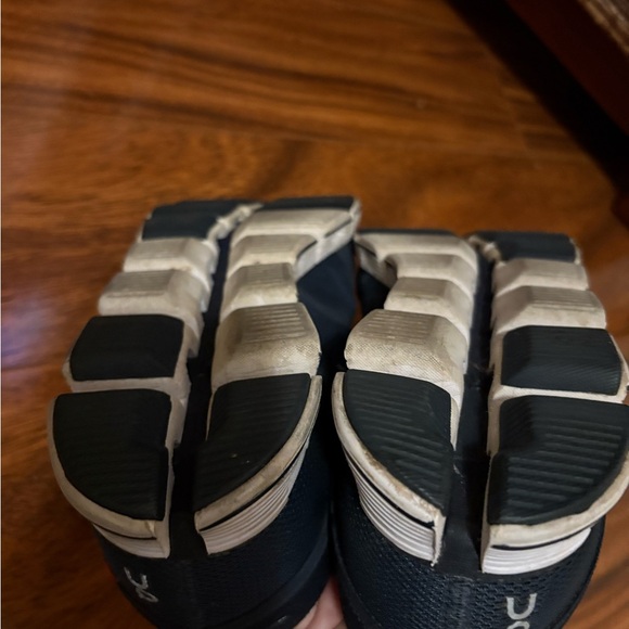 On Running Men's Dark Blue and White Athletic Shoes - Picture 6 of 7